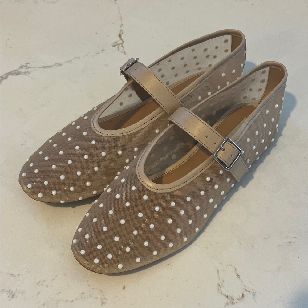 Steve Madden Pearl Mesh Flats